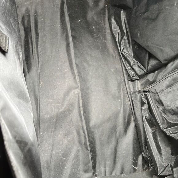 Pampered Chef Tote Traveler Black Consultant Bag Large Compartments Padded - Picture 13 of 14